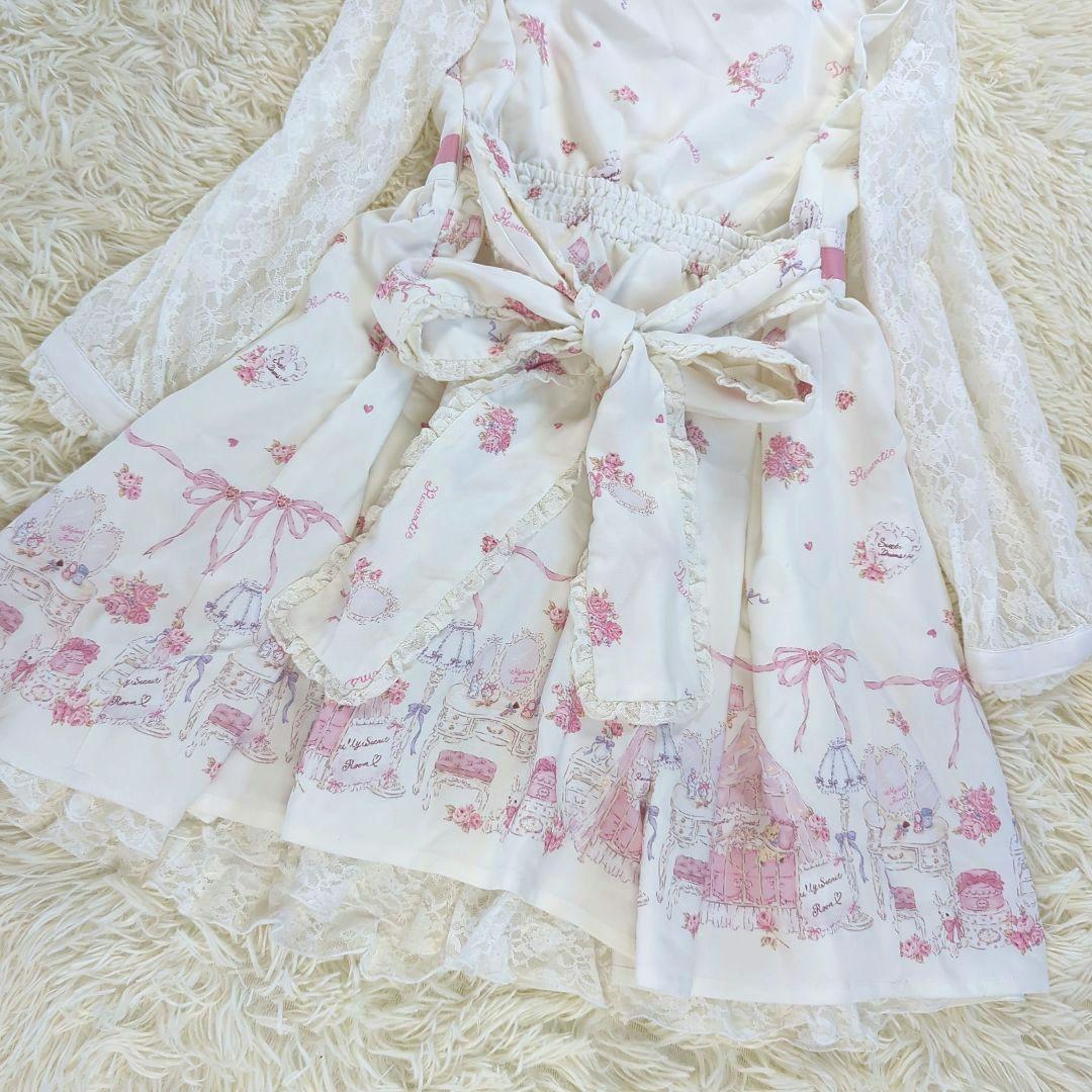 リズリサ、LIZ LISA、My Secret Room柄、ワンピース - メルカリ