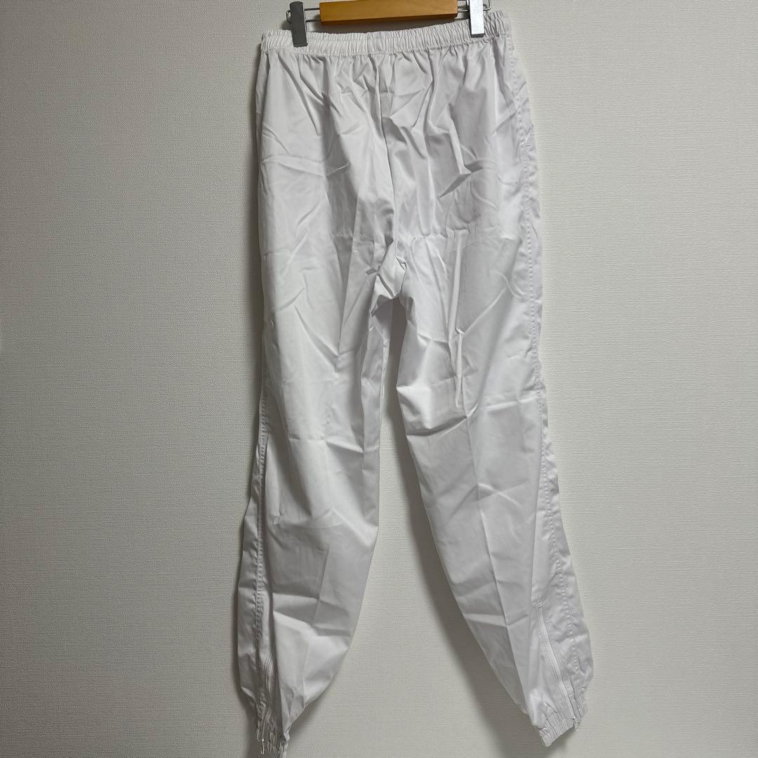 未使用 ヨネックス 旧ロゴ ウォームアップパンツ ホワイト 白 LL