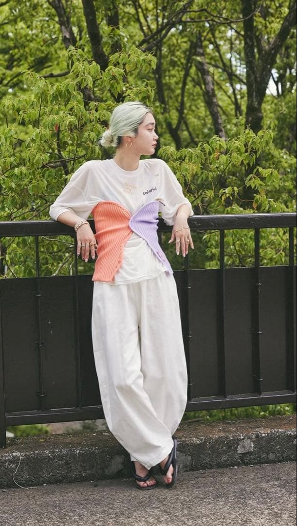 未使用　HeRIN.CYE boyfriend pants へリンドットサイ