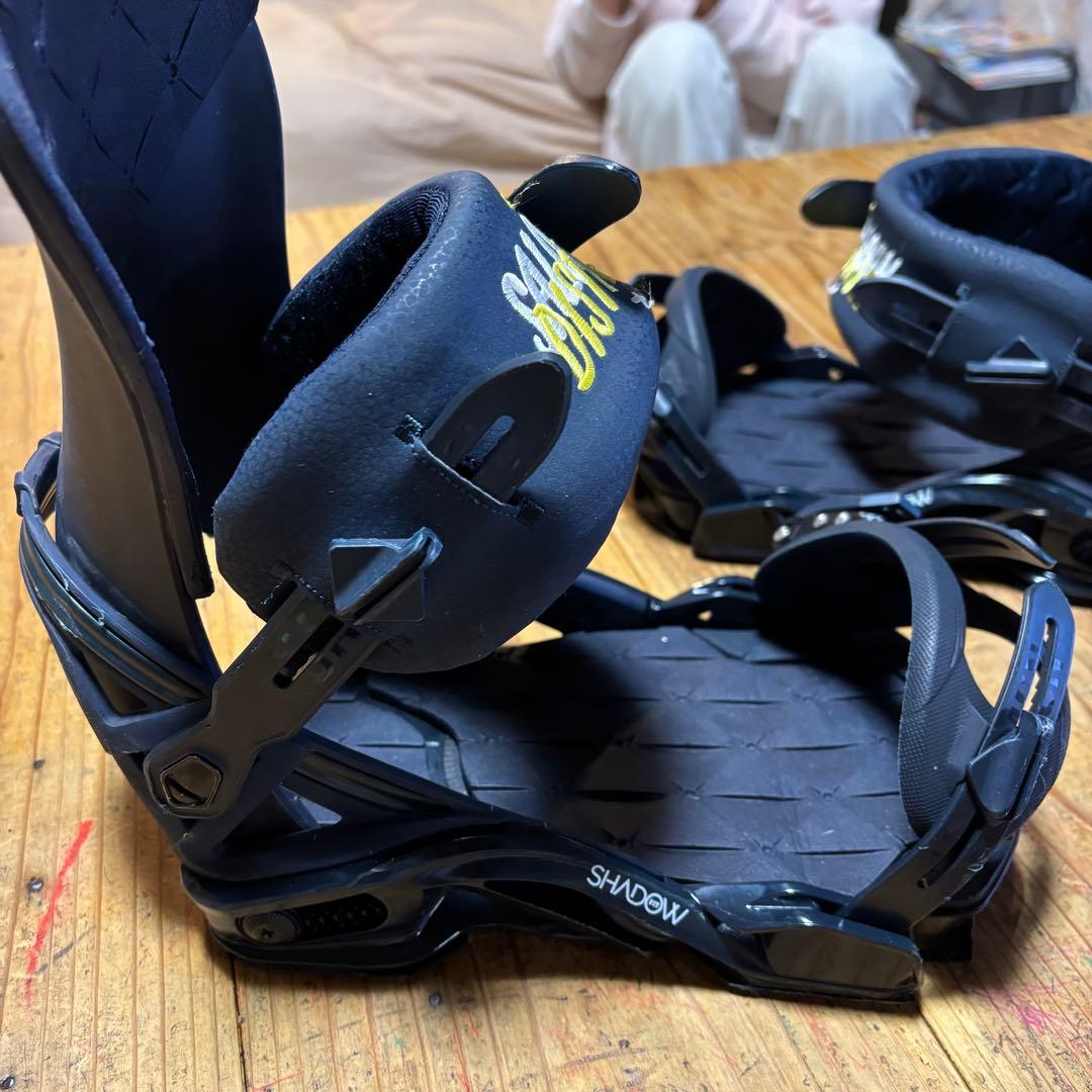 Salomon District ブラック ビンディング　shadowfit