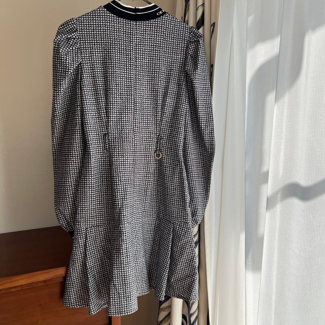 【CELFORD GOLF】裏起毛ロゴデザインワンピース