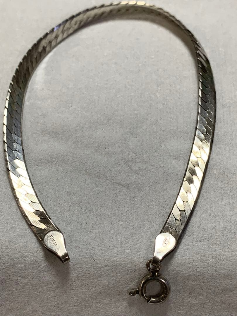 天然 和田玉 青海産 帝王紫 細め バングル 蒔絵