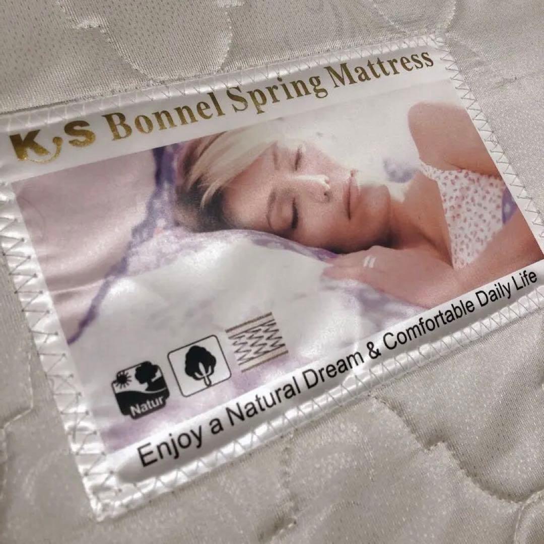 ホワイトベッド 引出5箇所LEDライト付き 店じまいセールで半額11で購入