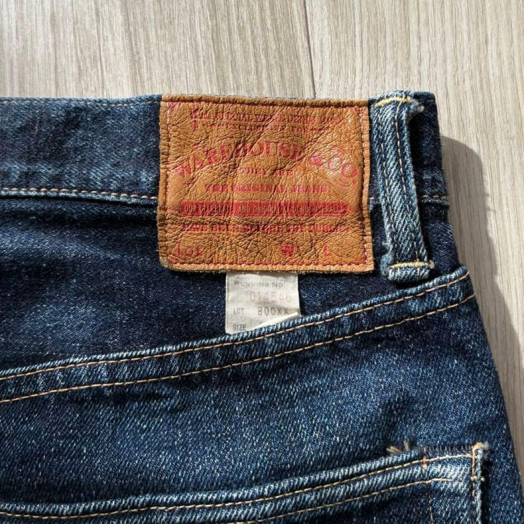 WAREHOUSE 800XX デニムパンツ W33 赤耳 ウェアハウス 日本製の通販