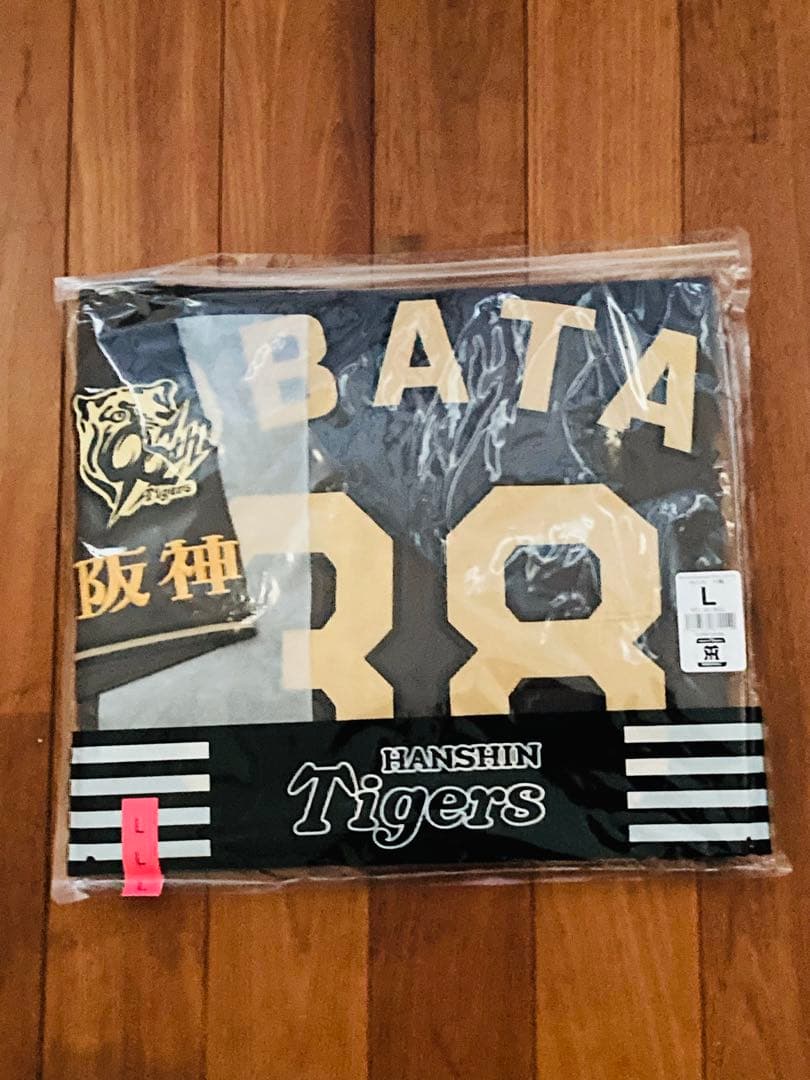 阪神タイガース ブラックダイナマイト ユニフォーム メンズLサイズ　ミズノ　刺繍