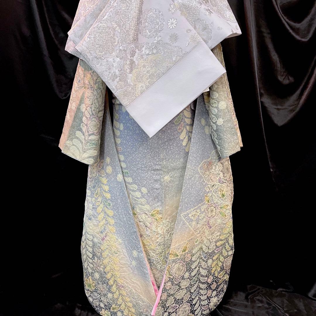 振袖フルセット■逸品■辻が花■銀通し■花絞り■成人式振り袖