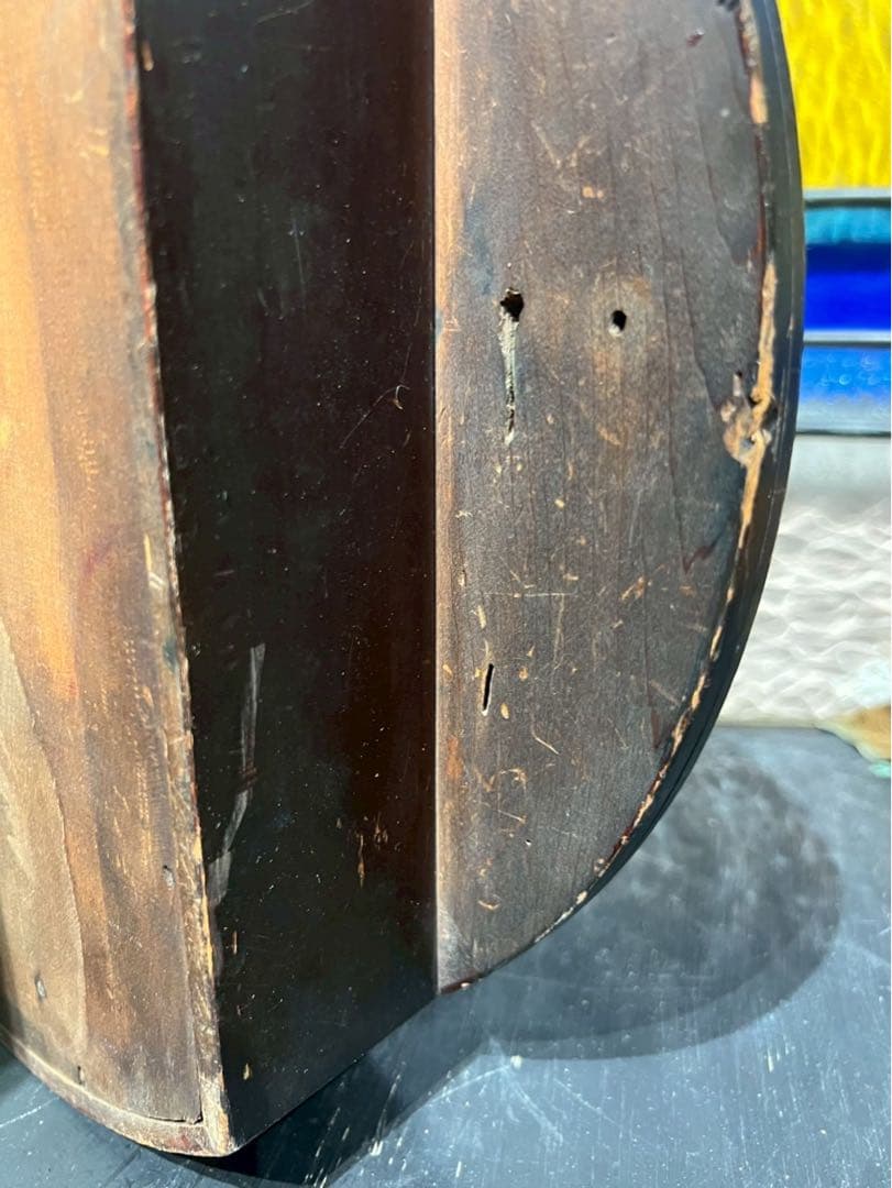 わ*ん様 ジャンク ボンボン時計 ゼンマイ欠品 昭和レトロ 当時物 インテリア