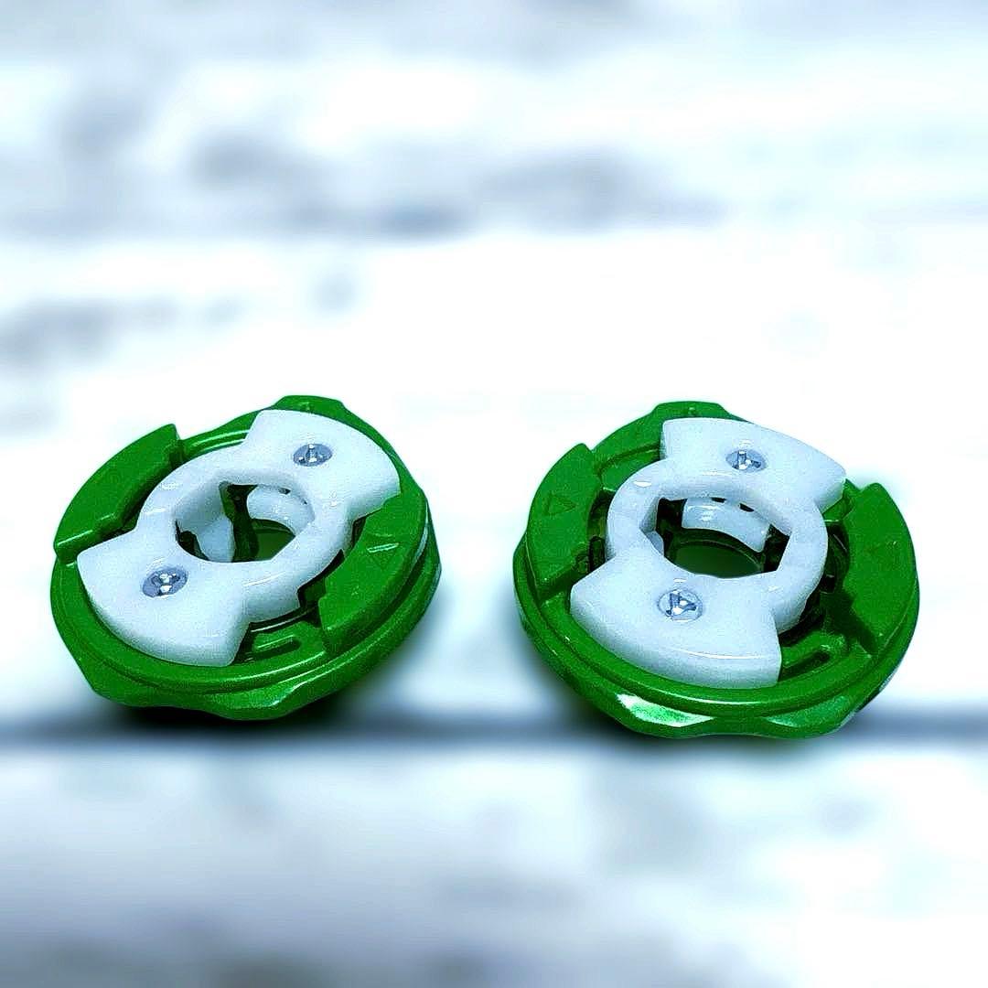 ベイブレードX ウィザードロッド1-60R 緑　2個セットA1-A1 A1-A3