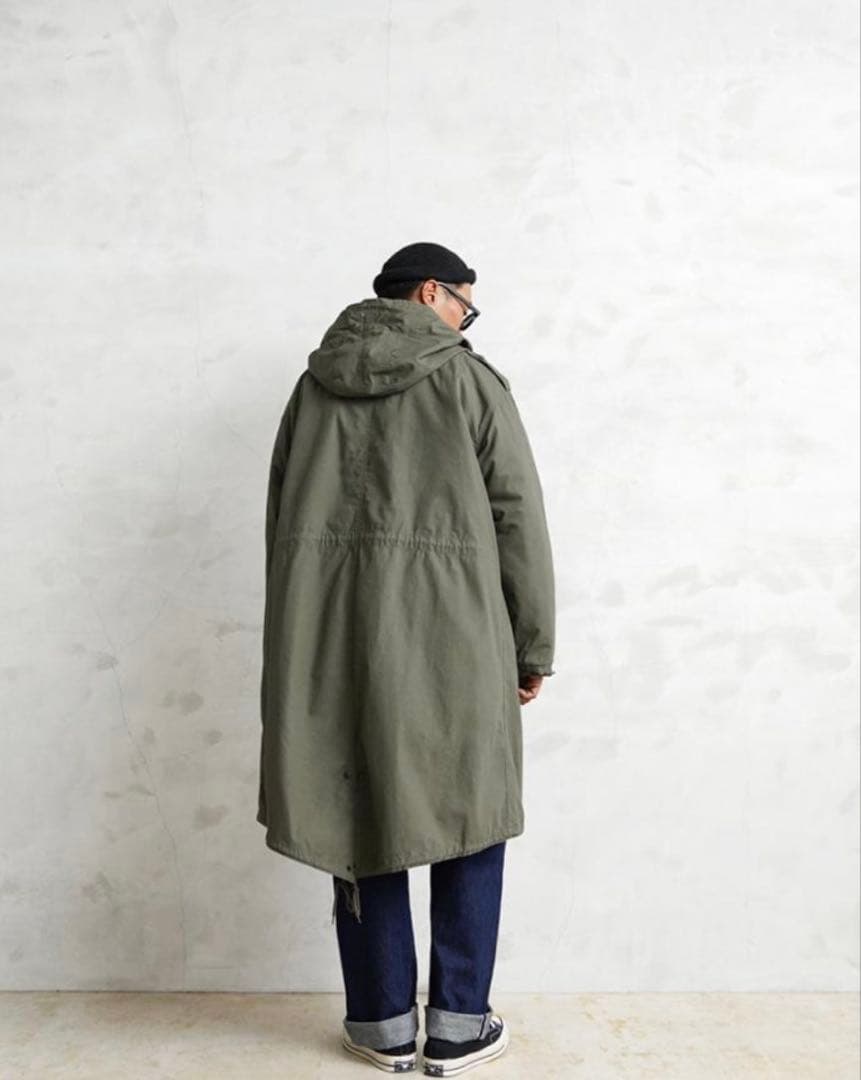 【nobinobi】HOUSTON米軍 M-51パーカモッズコート