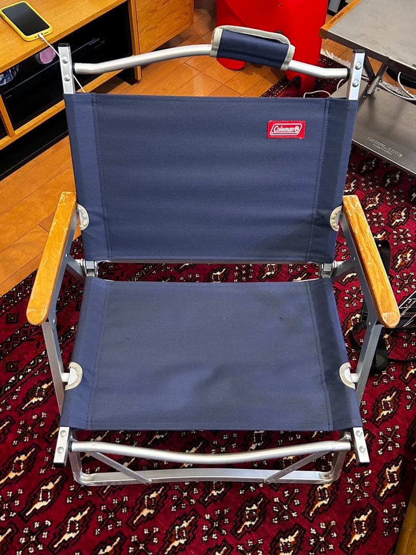 ユニフレーム　焚き火テーブル＋レッグラッグ　おまけ(コールマンチェア)