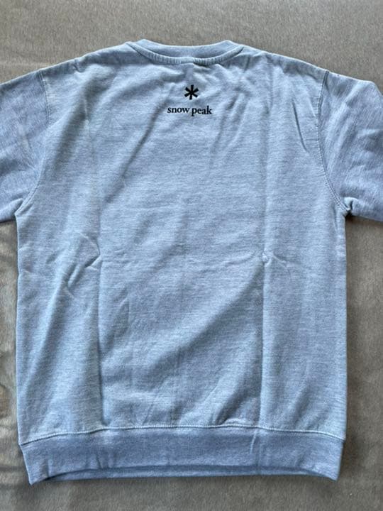 M新品 スノーピーク USA限定 スウェット シャツ ロゴ  Peak