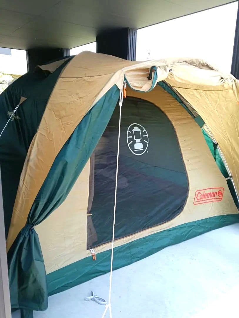 値下げOK　セット売り　Coleman　テント　　マット　キャンプ　OLD