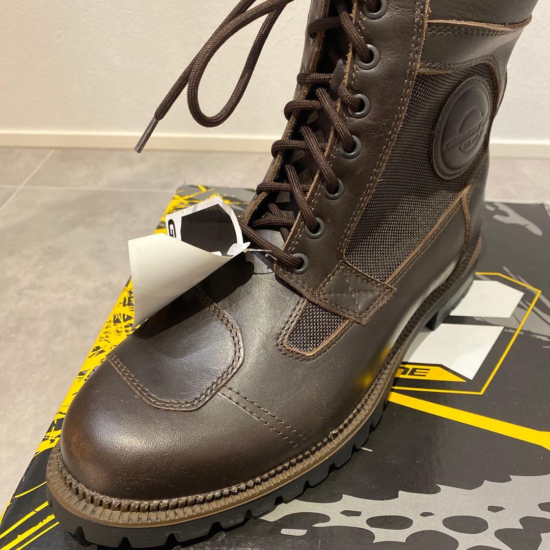 GAERNE Gウォーリア 27.0cm ガエルネ バイクブーツ ブラウン