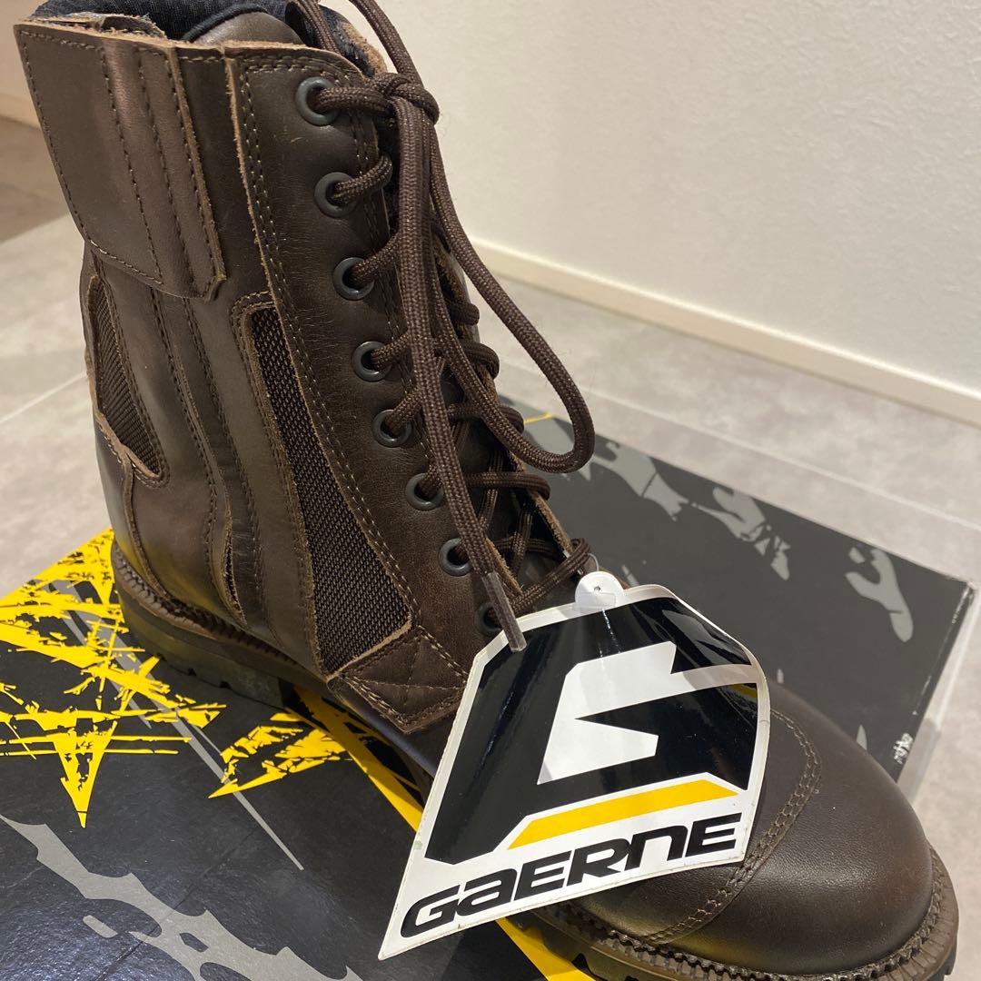 GAERNE Gウォーリア 27.0cm ガエルネ バイクブーツ ブラウン