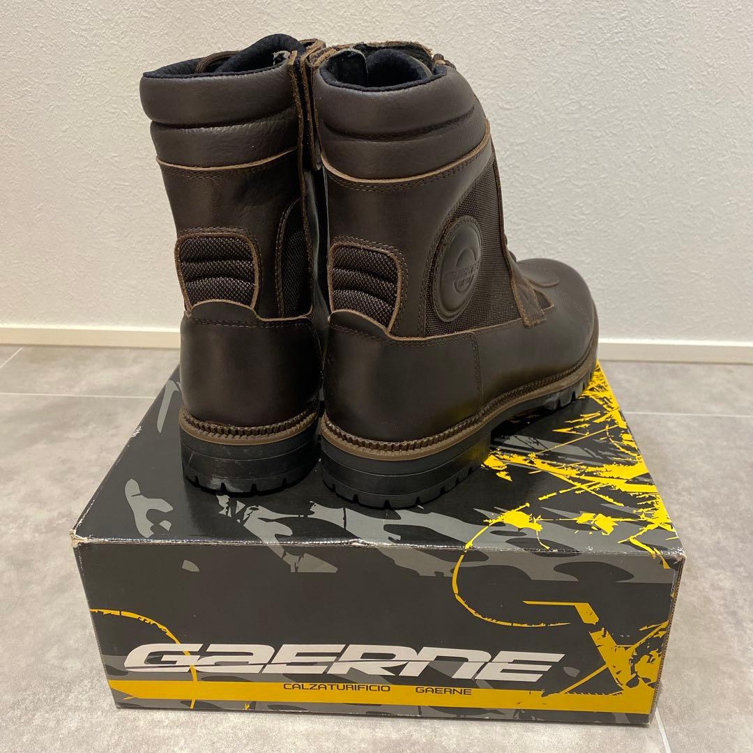 GAERNE Gウォーリア 27.0cm ガエルネ バイクブーツ ブラウン
