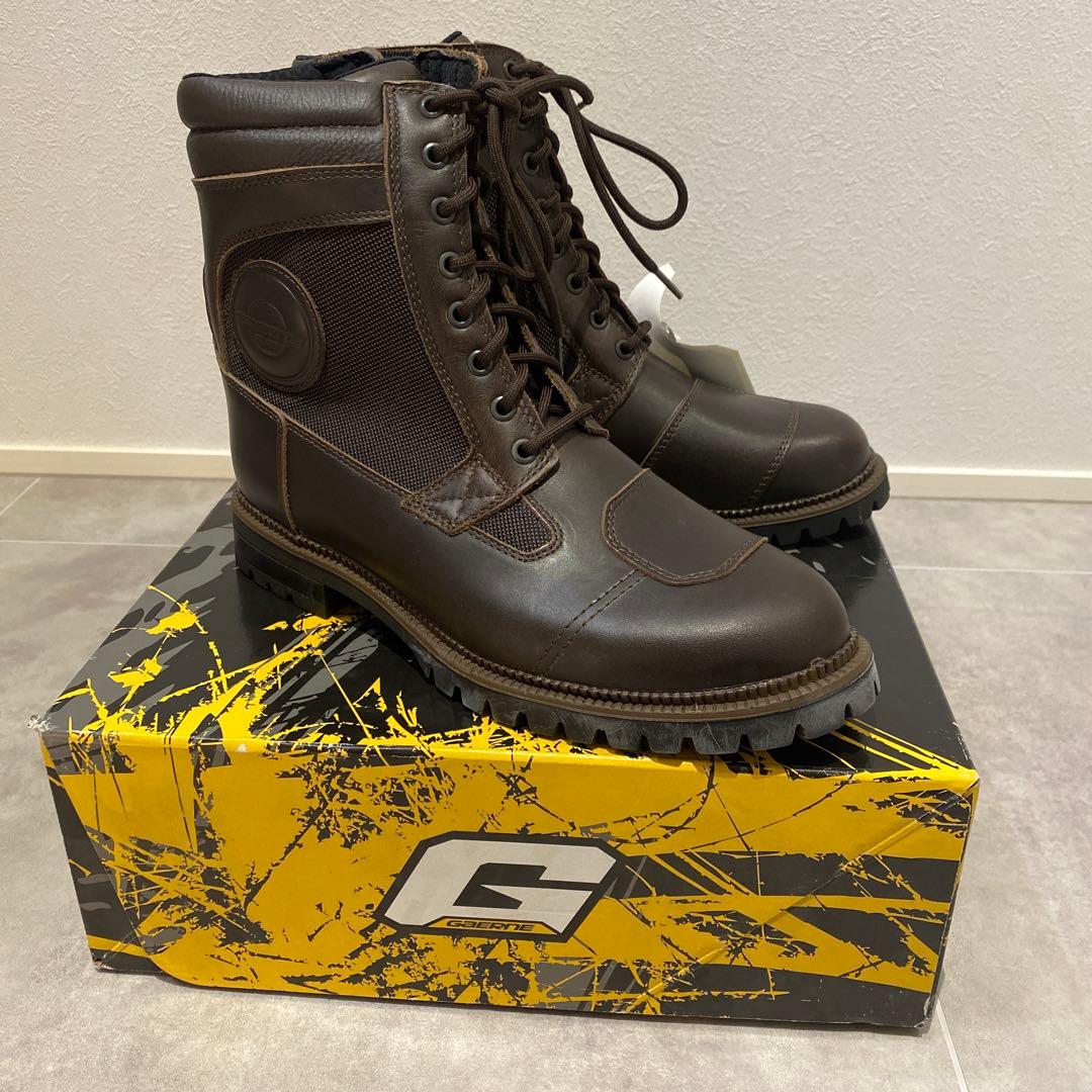 GAERNE Gウォーリア 27.0cm ガエルネ バイクブーツ ブラウン