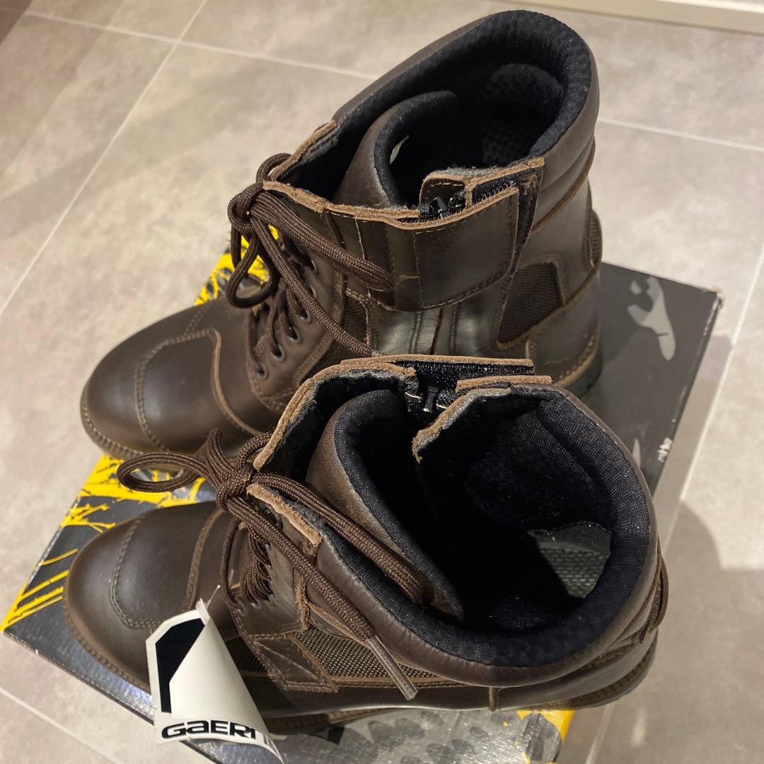 GAERNE Gウォーリア 27.0cm ガエルネ バイクブーツ ブラウン