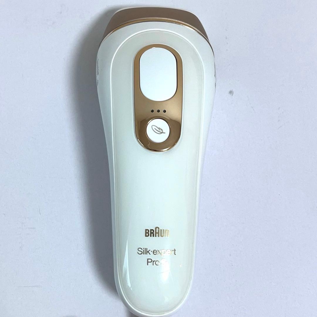 【美品】ブラウンシルクエキスパートPro5 脱毛器 PL5014＆サングラス付き