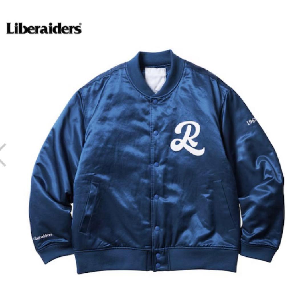 リベレイダース LR バーシティジャケット ブルー L