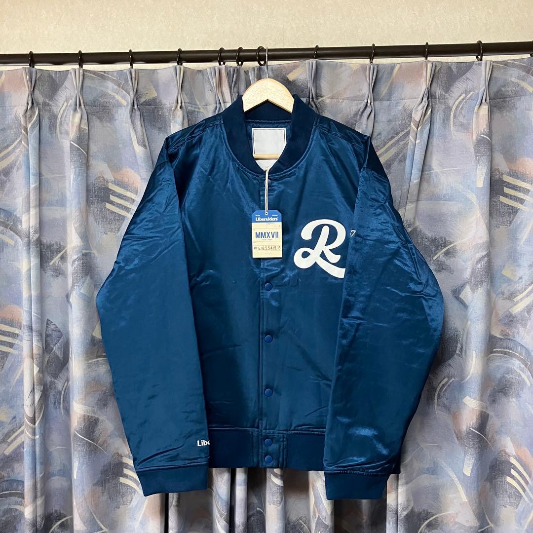 リベレイダース LR バーシティジャケット ブルー L