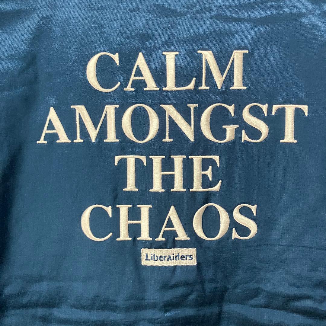 リベレイダース LR バーシティジャケット ブルー L