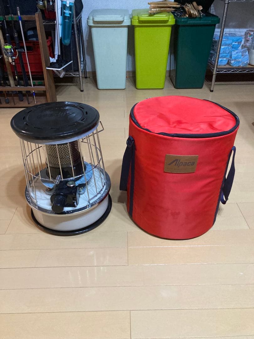 アルパカ 灯油ストーブ 収納バッグ付き 2018年モデル DIY塗装の通販は