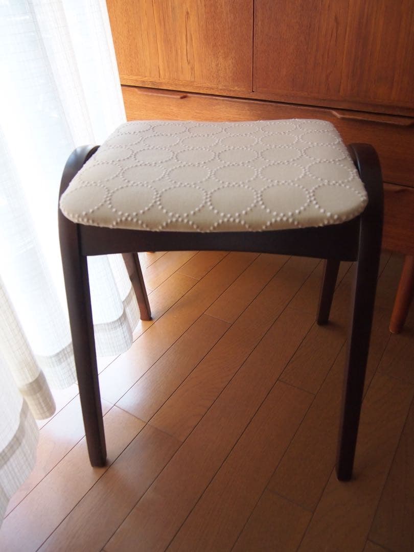 まゆきさん専用 ミナペルホネン ハンドメイド 剣持スツール タンバリン