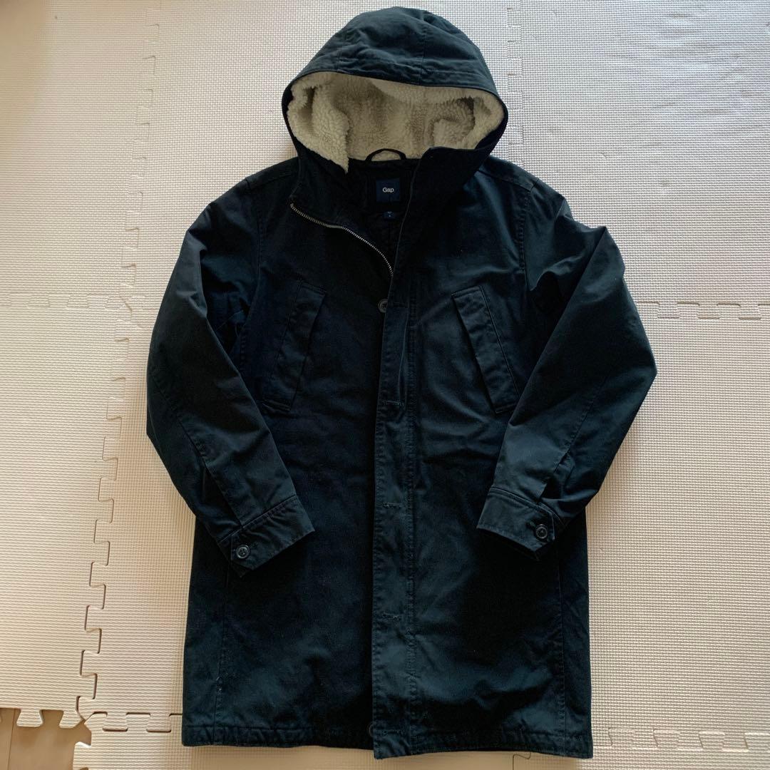 00s Gap オールドギャップ ミリタリコート モッズコート ブラック S