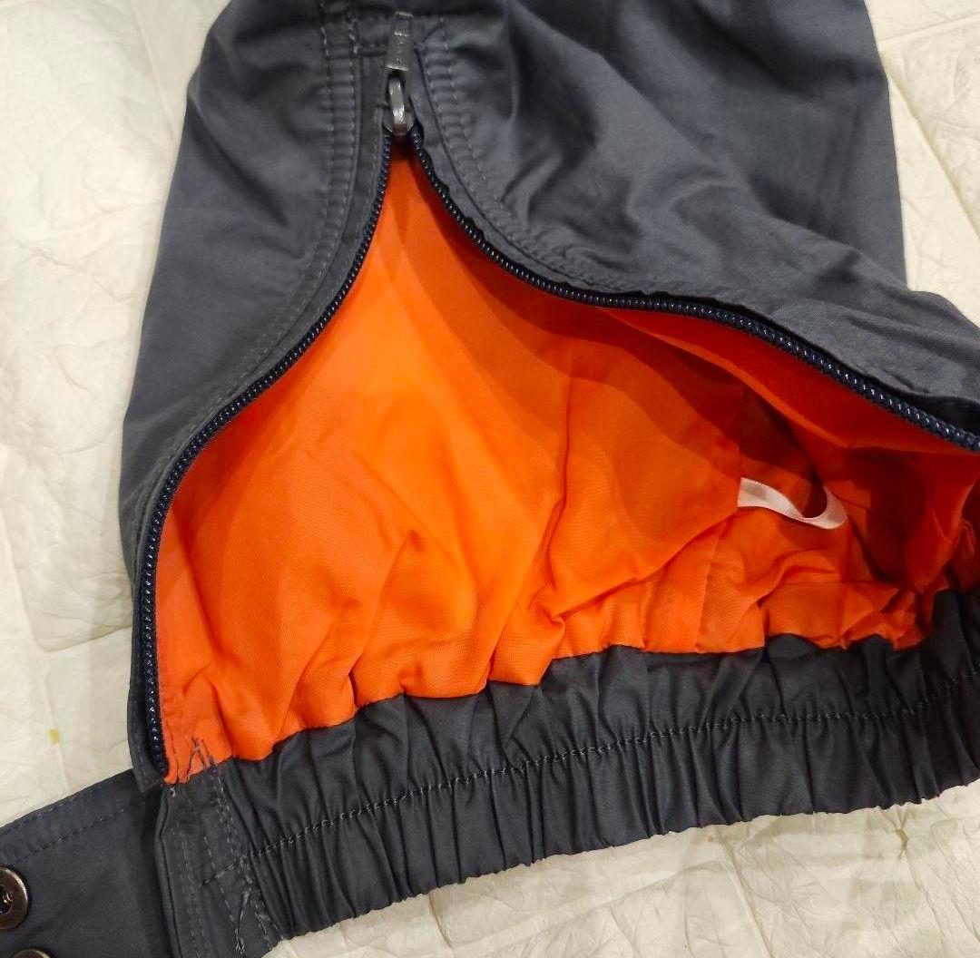 ellesse スキーウェア M グレー/オレンジ - メルカリ