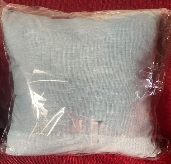 新品未開封】京都の天然藍染 嬉染居のクッション34cm×34cm