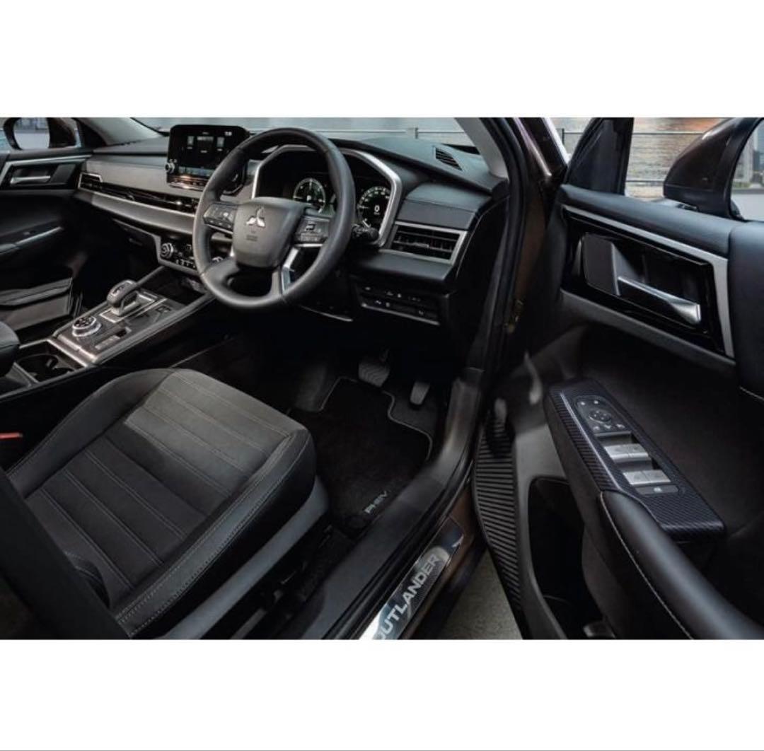 スカッフプレート(１台分)「ミツビシ純正用品」アウトランダーPHEV　GN0W