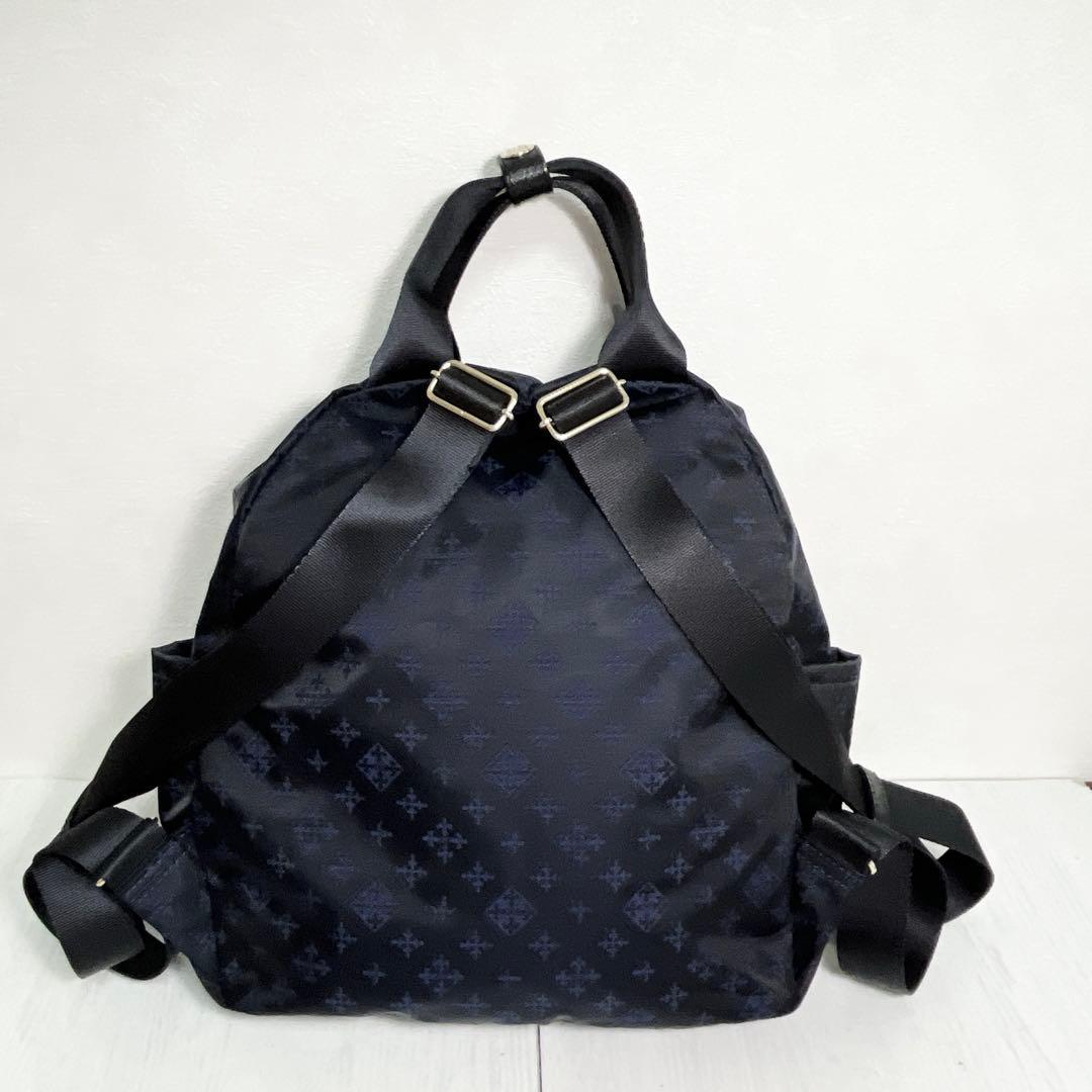 【美品】russet バックパック 2way ネイビー