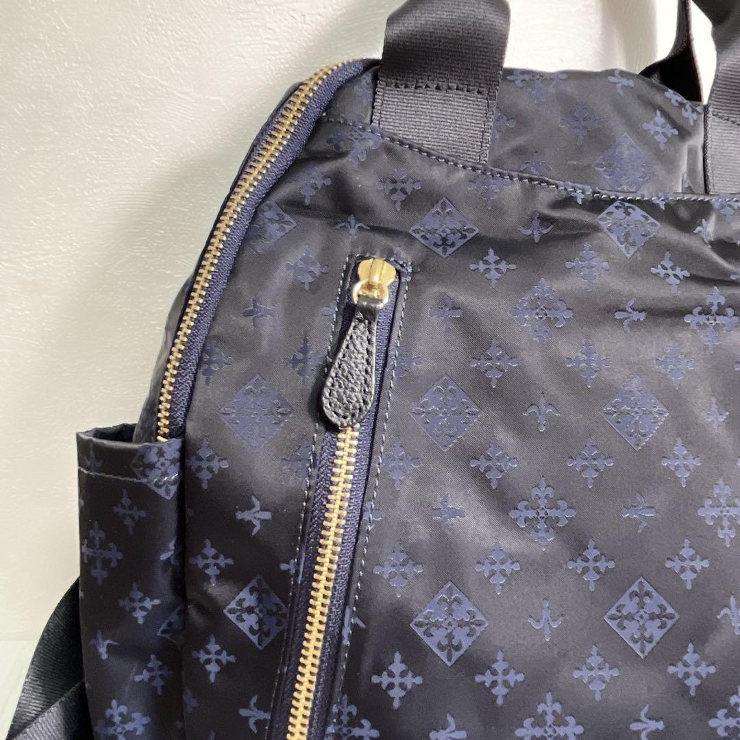 【美品】russet バックパック 2way ネイビー