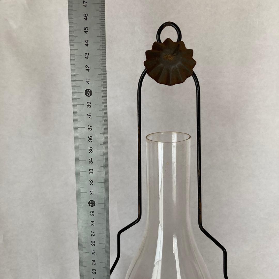 オイルランプ　（大）　アンティーク