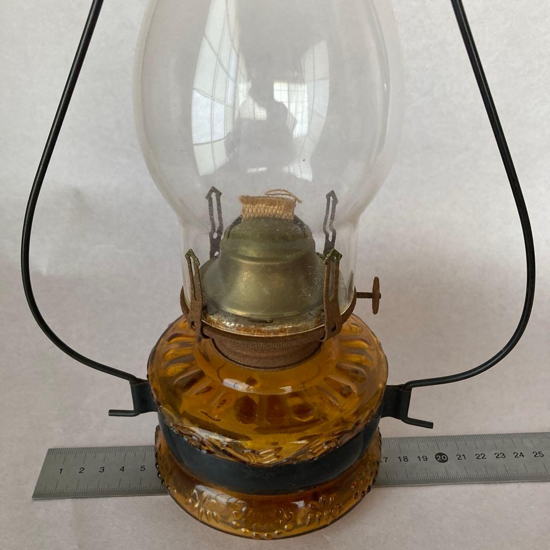 オイルランプ　（大）　アンティーク