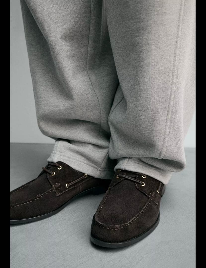 champion × ZARA レザーデッキシューズ サイズ42（27cm） - メルカリ