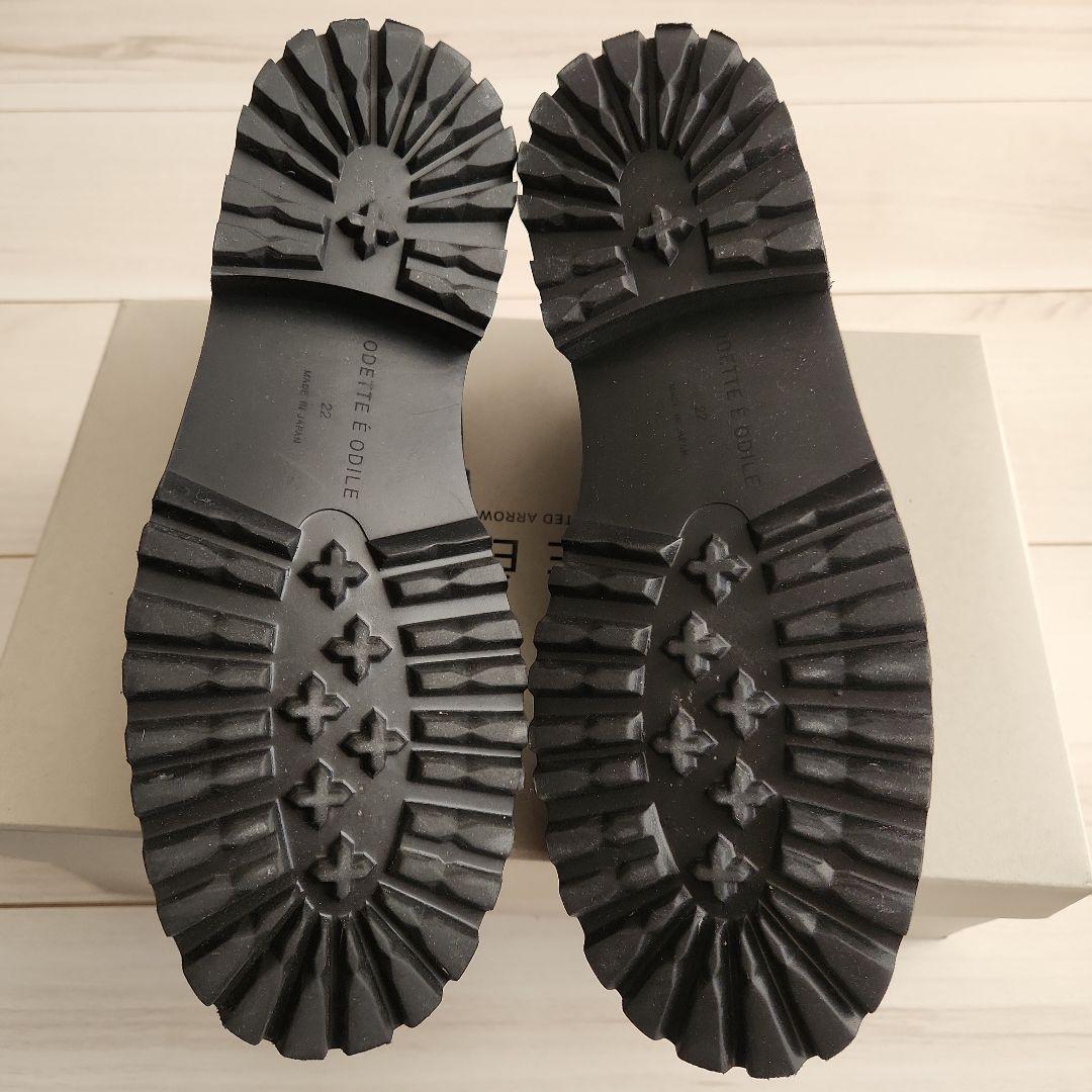 オデットエオディール　ハイカットビットローファー