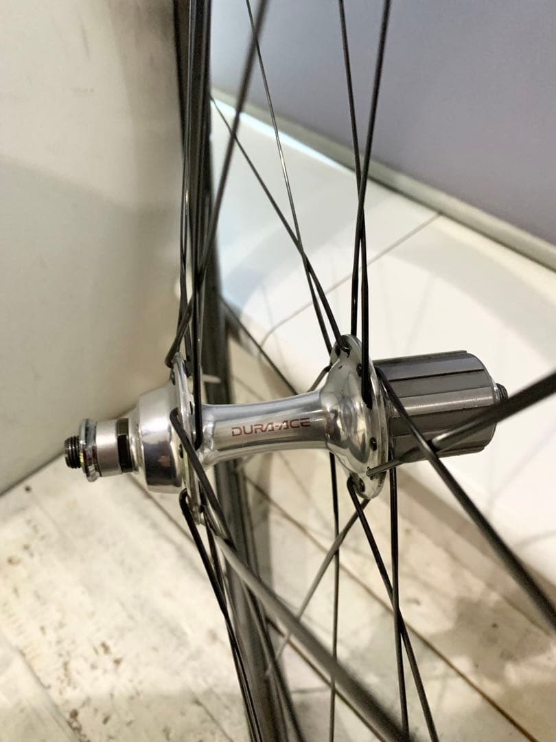 ◆重量タイヤ込1.1kg激軽【カーボンホイール】DURAACEバブ！チューブラー
