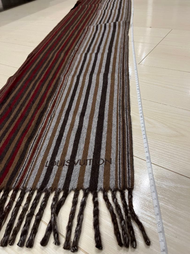 LOUIS VUITTON ストライプマフラー