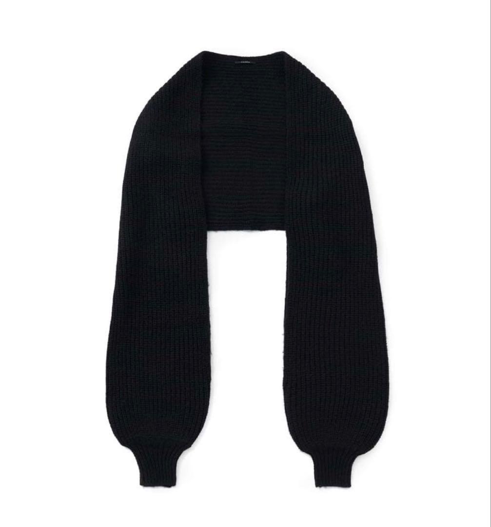 25AW TAAKKリブニットマフラー