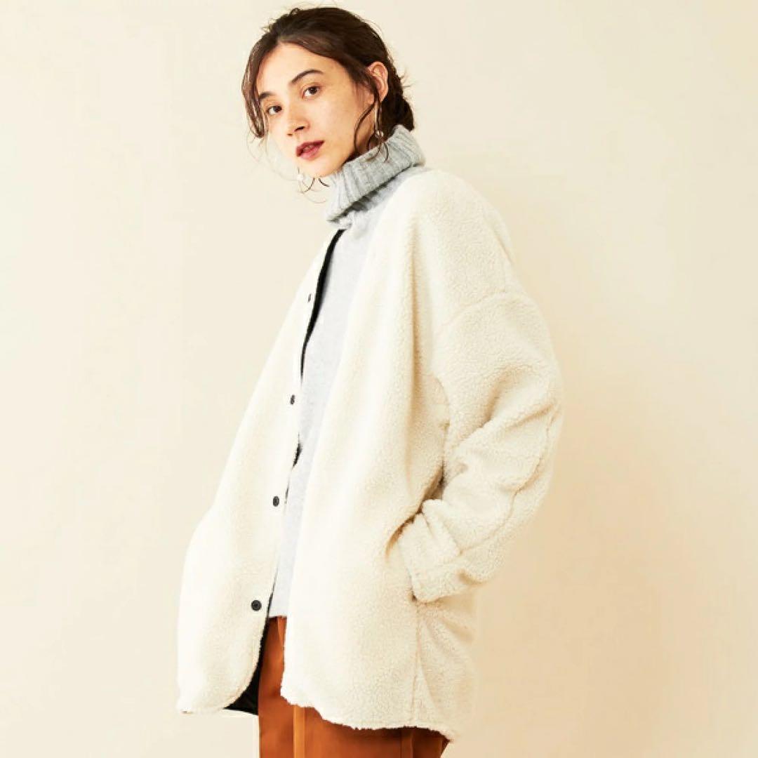 ユナイテッドアローズBEAUTY＆YOUTH ボアライナー付きモッズコート　美品