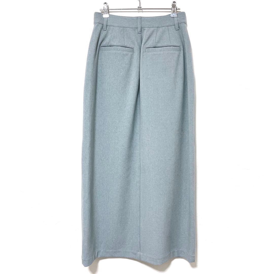 MANOFマノフ【新品】スリットレイヤードスカート ロングスカート