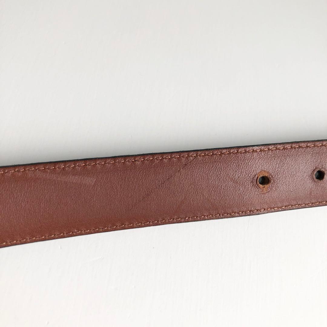 ほぼ新品✨COACH コーチ オールドコーチ ベルト グラブタンレザー　USA製