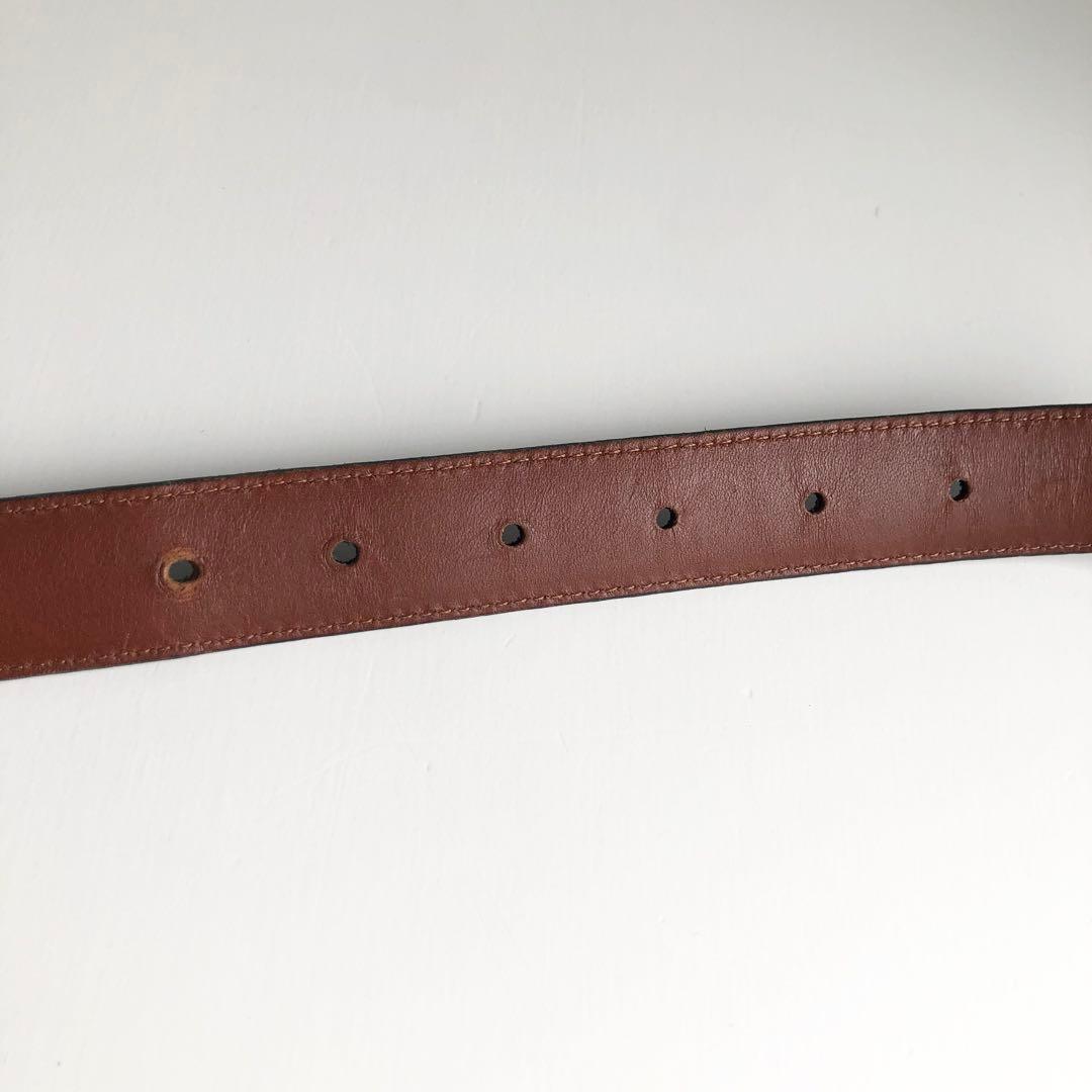 ほぼ新品✨COACH コーチ オールドコーチ ベルト グラブタンレザー　USA製