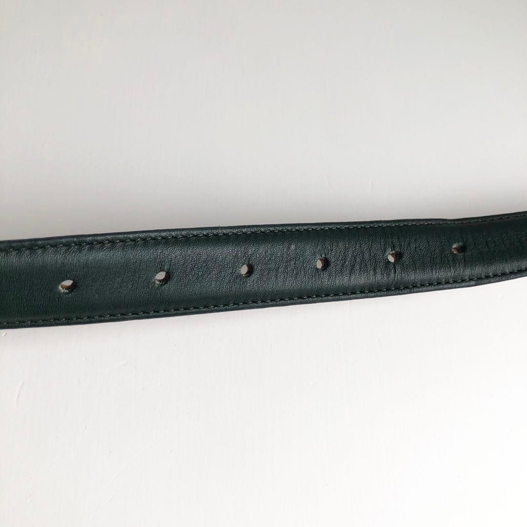 ほぼ新品✨COACH コーチ オールドコーチ ベルト グラブタンレザー　USA製