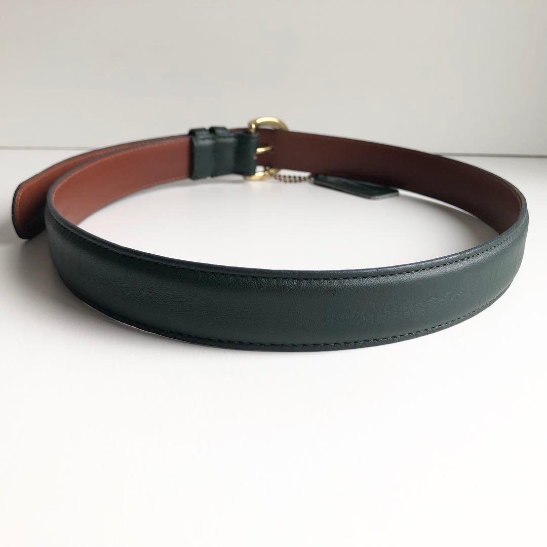 ほぼ新品✨COACH コーチ オールドコーチ ベルト グラブタンレザー　USA製