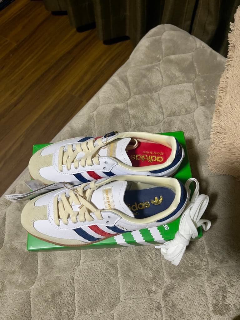 シューズ adidas sporty & rich 24.5cm