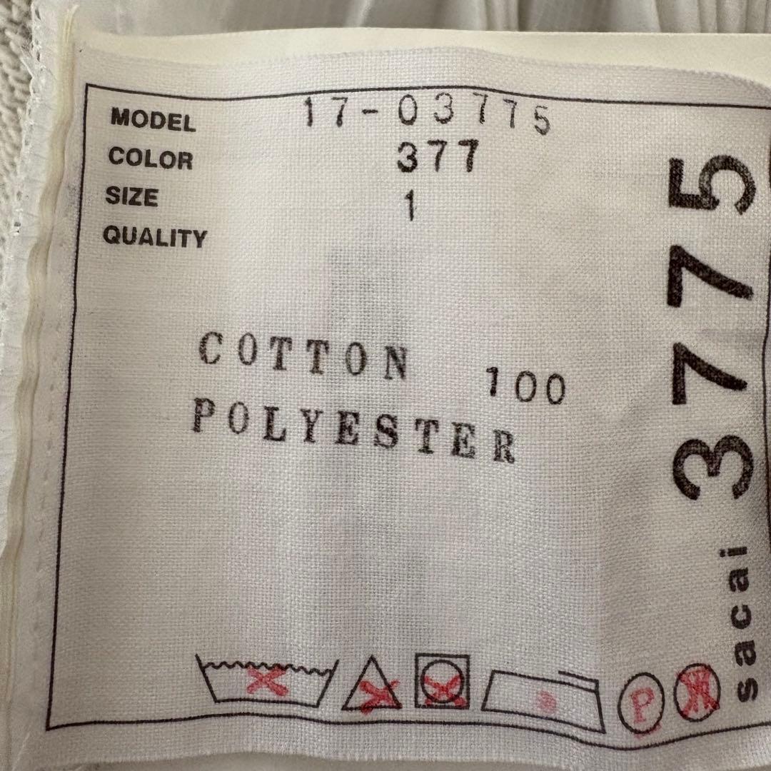 期間限定SALE sacai スウェットワンピース