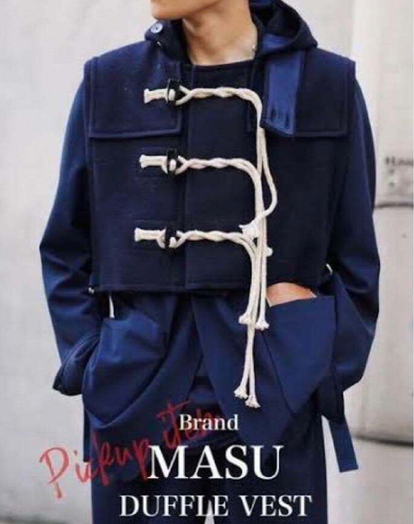 MASU DUFFLE VEST 初期 希少