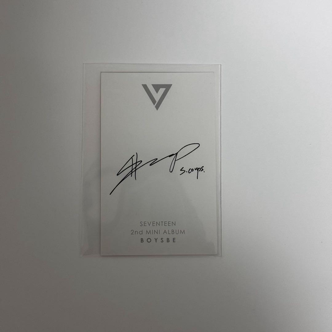 SEVENTEEN boysbe エスクプス トレカ